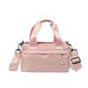 Urban Minimalist Nylon Tote Bag With Top Zipper And Inner Pouch For Womens Casual Outfits