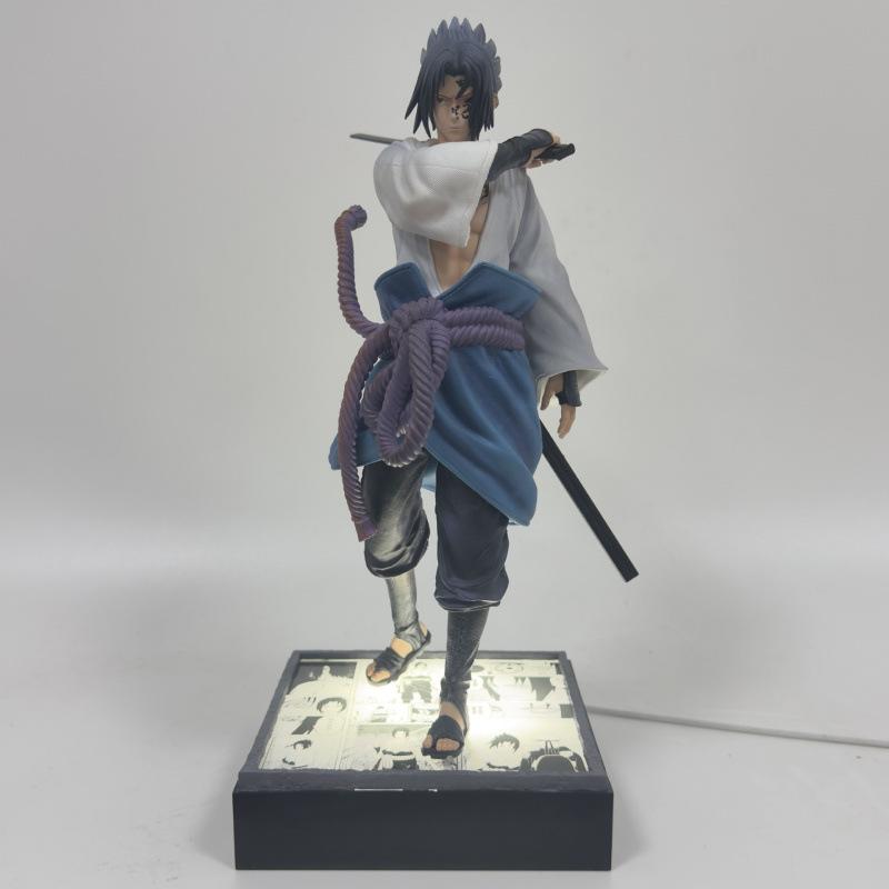 Naruto Shippuden Peripheral Doll Nirvana White Shinobu Sasuke Figure Model Tide Play Ornament Second Dimensional Statue