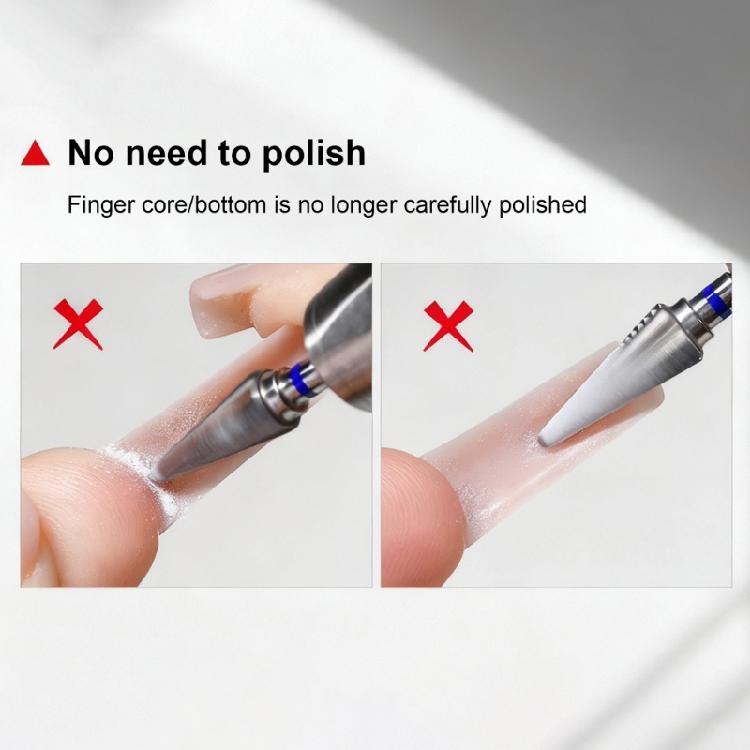 Oval Shape ABS Nail Extension Templates With Dog Ladder Support For Long Lasting Gel Polish Applications