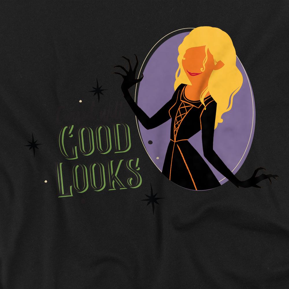 Hocus Pocus Unisex Adult Sarah Is Cursed With Good Looks T-Shirt