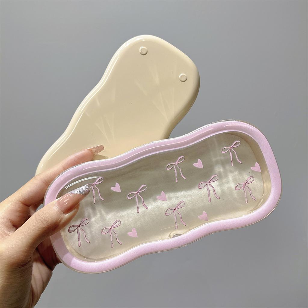 Glasses Case Storage Pink Bows for Work Daily Use Classroom Office Glasses Holder Protectors Sunglasses Pouch