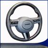 Handgenähtes rutschfestes Leder Carbonfaser Auto Lenkradbezug für Hyundai Sonata Kona Tucson 2024 2025