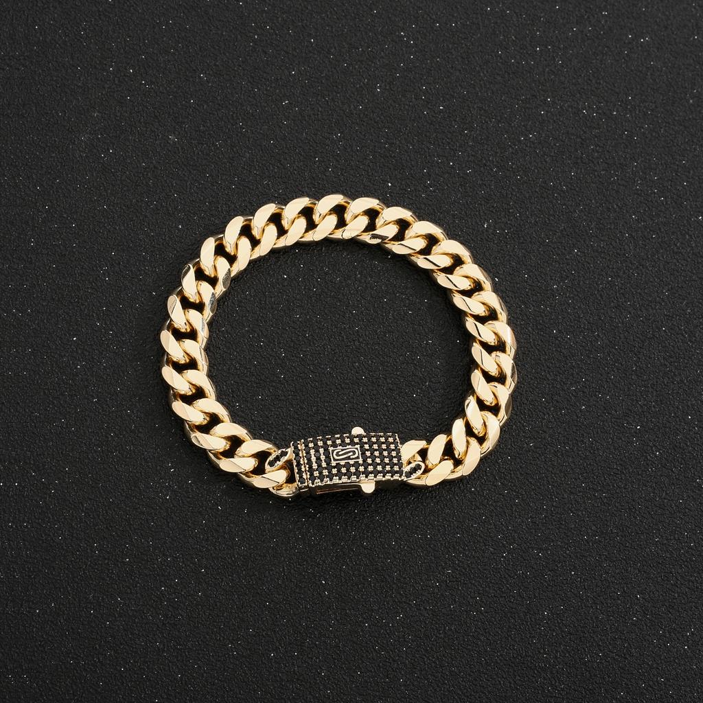 Fashion Monaco Anklet 4N6N8N23cm25cm High Quality 14K Gold Plated Anti-fading Anklet for Men and Women