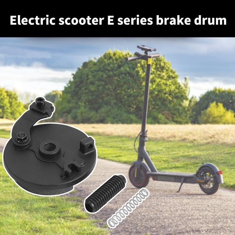 Front Wheel Drum Brake and Rockers Arm Front Wheel Hub Brake Cover Electric Scooter Mechanical Brake Disc Enduring