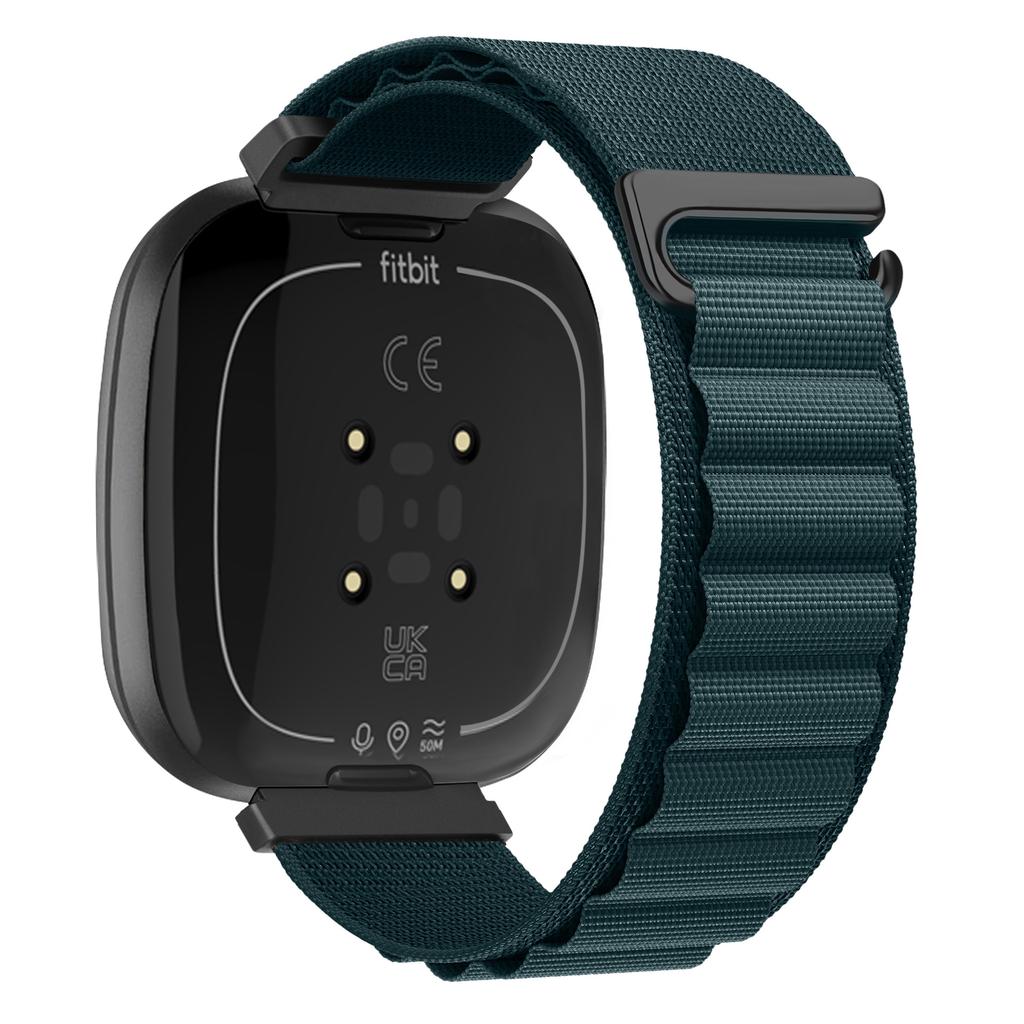 Alpine Loop Nylon Strap For Fitbit Versa 4/3 Smartwatch Replacement Sports Bracelet Wristband For Fitbit Sense 2/1 Accessories