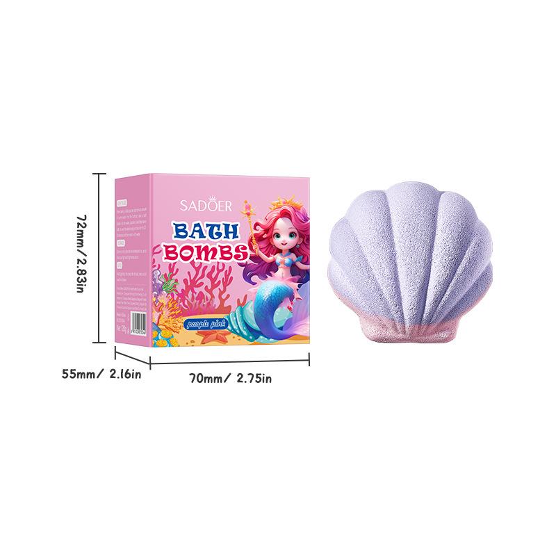 Shell Bath Salt Balls SADOER Deep Cleansing Body Bath Salts