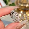 Meier Ring, heavy-duty ring, exquisite open ring, adjustable ring