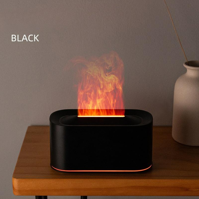 

Flame Aroma Diffuser USB Bedroom Hotel Essential Oil Diffuser Humidifier Aromatizador De Ambiente Lighting