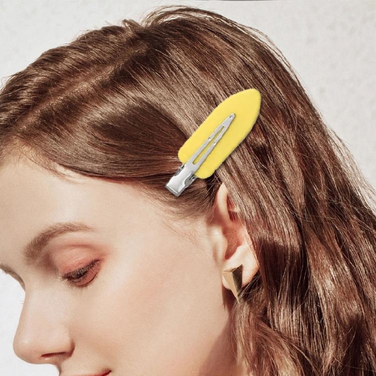 Girls Seamlessly Hair Clip Women Acetate Sheet No Bend Clip Duckbills Clip Hairpins Makeup Hair Styling Tool