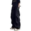 American High Street Tooling Paratrooper Pants Men's Summer New Trendy Brand Wide-leg Loose Retro Straight Casual Pants