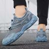 New Summer Breathable Mesh Thin Men's Shoes Single Mesh Mountaineering Shoes Summer Casual Sports Trendy Shoes