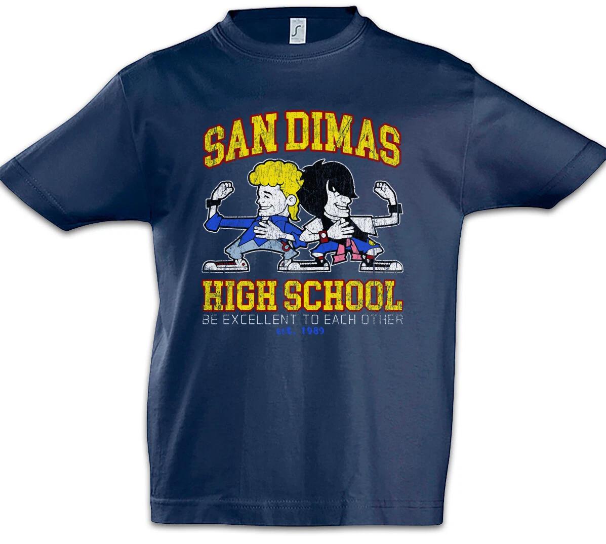 

San Dimas High School Kids Boys kids boys T-Shirt Bill & Fun Ted s Excellent Adventure 110