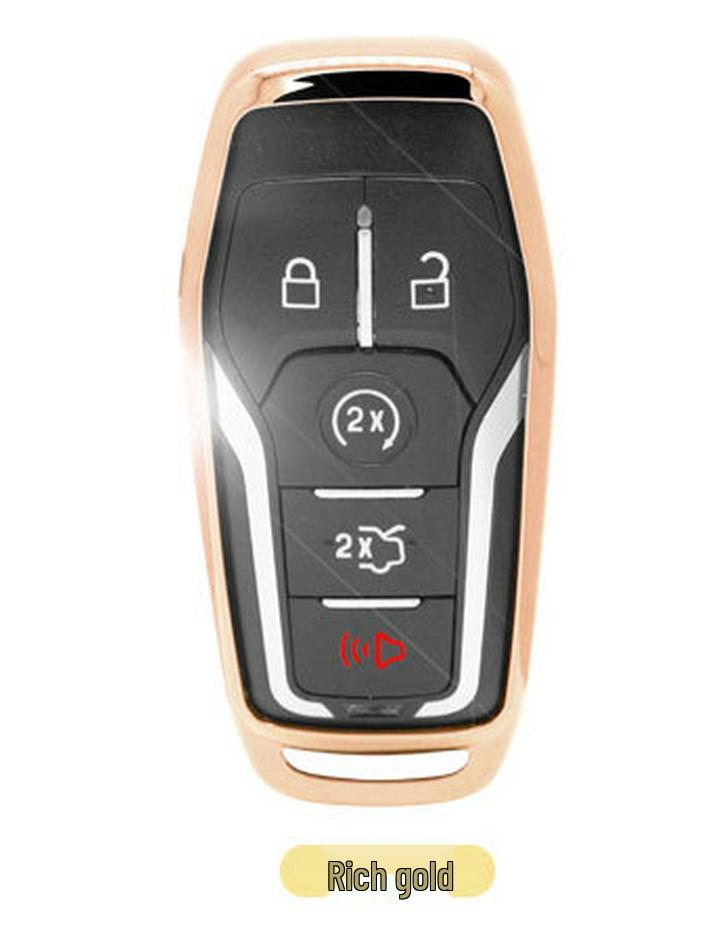 Soft Rubber Protective Cover for Ford Lincoln MKX, Mustang, MKZ, Taurus, MKC Remote Key