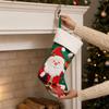 Christmas Stocking Hanging Ornament for Fireplace Holiday Party Decoration