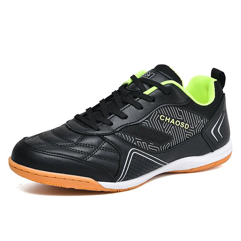 Tacchetti Calcio Uomo Scarpe da Ginnastica Professionali Antiscivolo Futsal Erba Sintetica Professionale Tessuto Volante Ultraleggere Scarpe da Allenamento Unisex