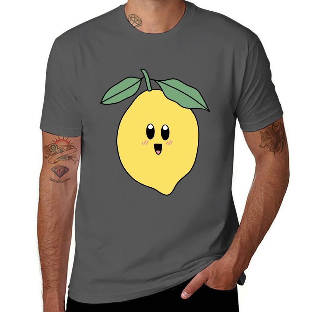 Cute Lemon Tshirt Creative Graphic Tee Shirt