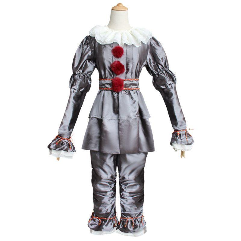 It Clown Cosplay Costume Pennywise Cosplay Costume Halloween Costume Clown Costume Pennywise Silver Clown Returns S