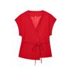 Kaslead New Arrival Women's Fashion Style Blended Double Breasted Vest Casual Pants 8056586 2365586