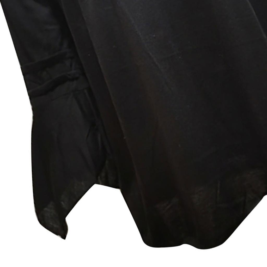 Women Summer Casual Color Button Flared Sleeves T-shirt Top Blouse