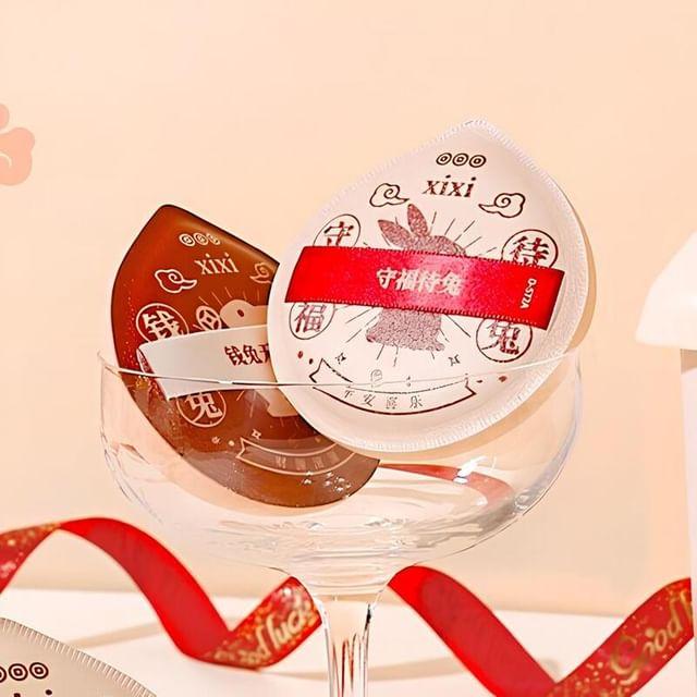 xixi - Rabbit Edition Soft Cushion Puff - 2 Types #A -