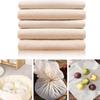 5 Pieces Cheese Filter Cloth – Unbleached Pure Cotton, Reusable, 50x50 Cm – For Filtering Milk, Juice, Yogurt, Nut Milk, Kombucha
