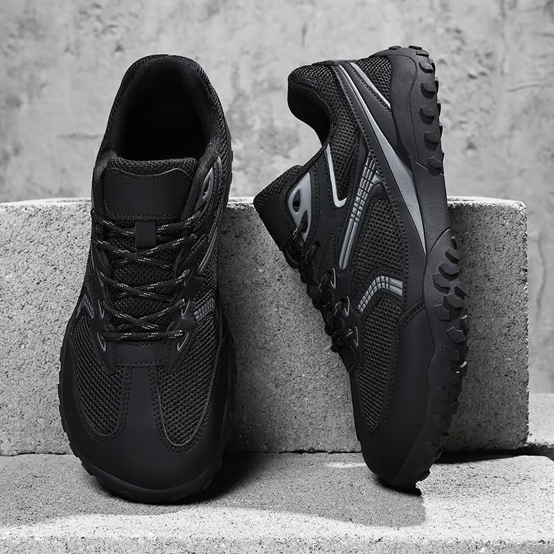 TUINANLE New Arrival Couple Sneakers Wide Fit Outdoor Minimalist Black Casual Shoes for All Day Wear