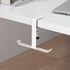 Convenient Under Desk Hook Functional Nonstick Table Hook Portable Hanger for Keys Bags Headphones and More