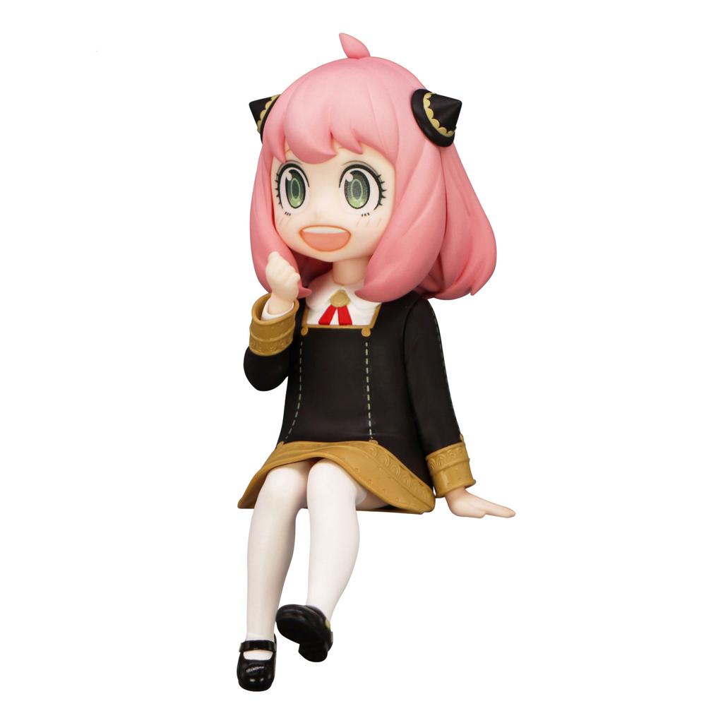 14CM Anime SPY Family Anya Forger Figure Noodle Stopper Figure Replacement Facial Model Toy Aciton Figure Doll Collection Desktop