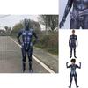 Prémiový kvalitný cosplay overal Black Panther superhrdina pre dospelých a deti