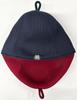 Navy, 3-layer Polyester Mesh Material, Extra-large Size! Reversible Sauna Hat, Original Design, Unisex, Loose Fit.