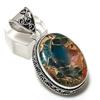 Natural Watermelon Tourmaline 925 Sterling Silver Jewelry Pendant 2.01" ETC-13864