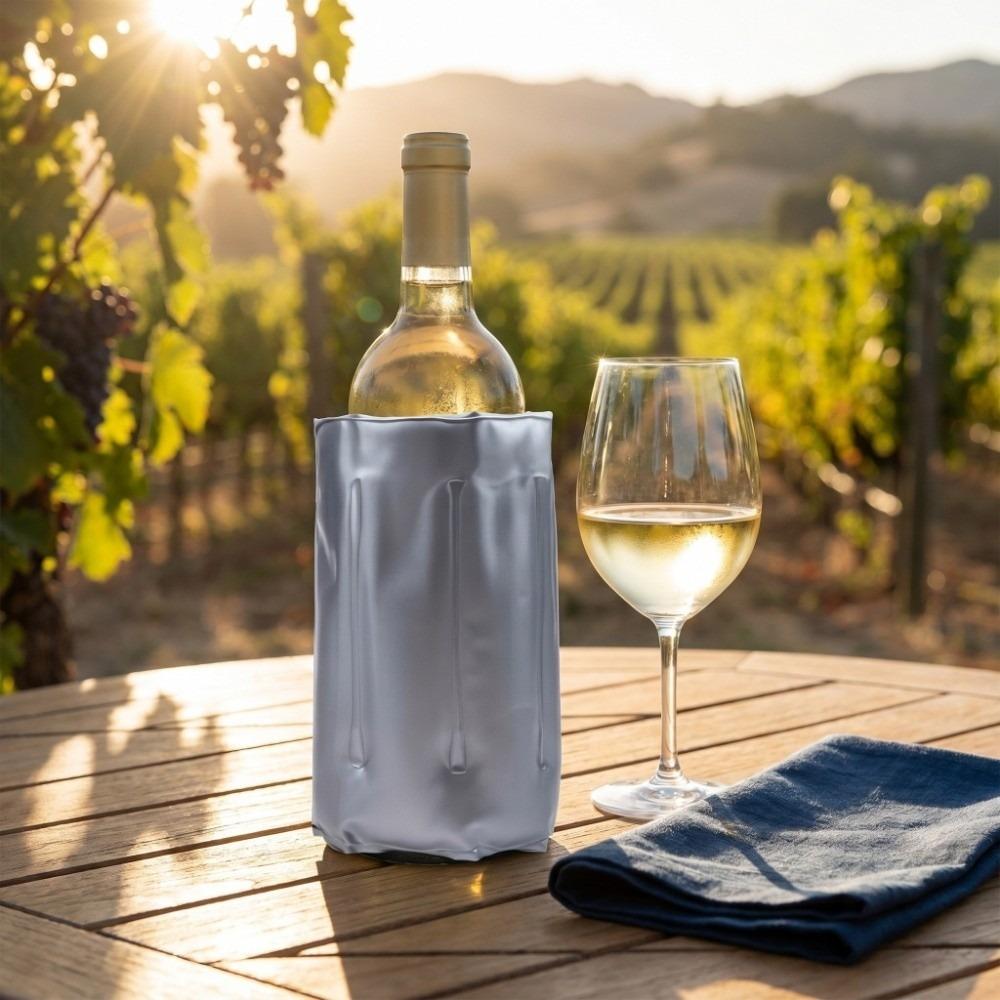 Quick-cooling Insulated Wine Cooler Sleeve Reusable Bottle Cooler Wine Chiller Sleeve Barbecue