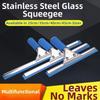 Edge Replacement Glass Scraper Window Squeegee Steel Cleaner