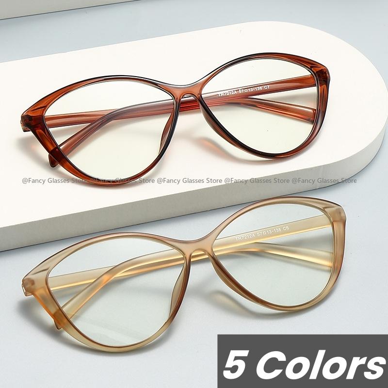 5 farger Luksus Cat Eye Myopi Briller Ny Trend Ultralette Nærsyn Briller Menn Dame Vintage Retro Minus Dioptri Eyewear