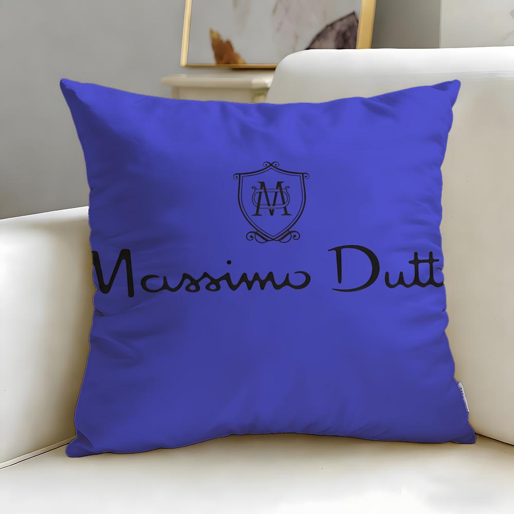 Classic Fashion Brand Massimo Dutti Cushion Cover Soft & Easy-Wash Pillow Case – Versatile for Couch, Bed, Travel and Office