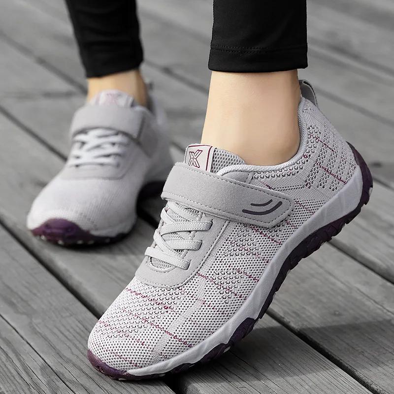 Fashion 2025Ladies Sneakers Light Breathable Flat Wear Resisted Anti-Slippery Basket Vulcanized Shoes Women Comfort Casual Shoes