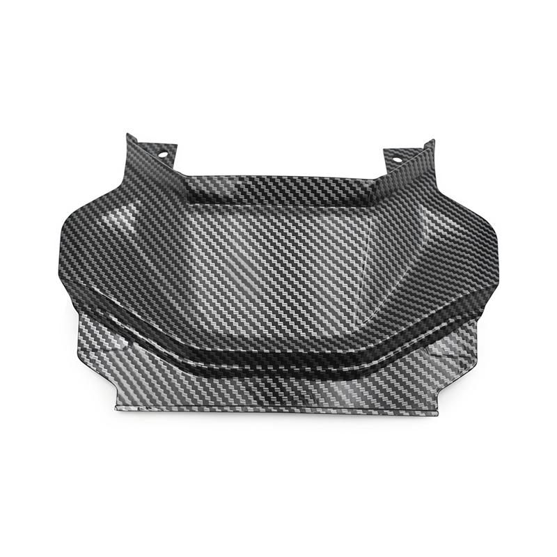 For MT-07 FZ-07 2014-2017 Compatible Motorcycle Rear Center Tail Seat Fairing Middle Panel Carbon Fiber Pattern