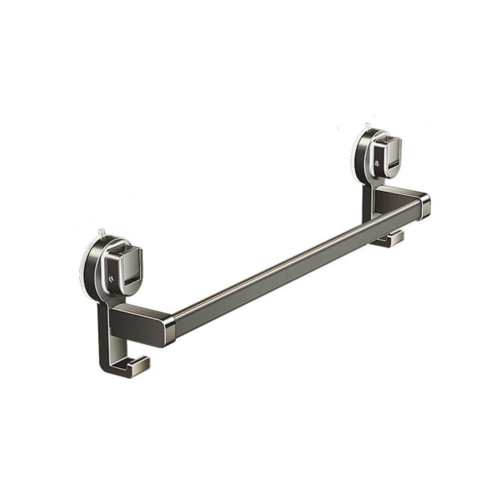 30/40/50CM Aluminum Towel Rack Strong Load-bearing Bathroom Organizer Double Pole Rack  Balcony