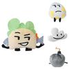 Adorable Cartoon Plush Doll Set Featuring Soft Pp Cotton Material Unique Designs Vibrant Colors For Kids Collectors