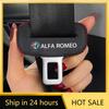 Car Stickers Car Logo Seat Safety Belt Buckle Cover Interior H Accessories For Alfa Romeo 147 159 Giulietta GT 4C Spider Giulia 15
