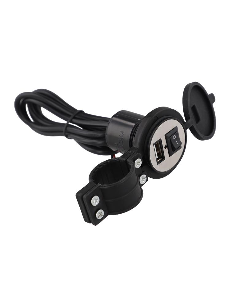 Useful Motorcycle Charger USB 1.2 Meters Electric Car