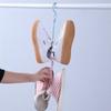 1pc Mini T Windproof Double Hook Multifunction Plastic Material for Balcony Hanger Shoe Rack Hanging