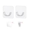 Self-adhesive Clothes Rail Bracket Rod Support Stand Curtain Rod Bracket Curtain Rod Holder