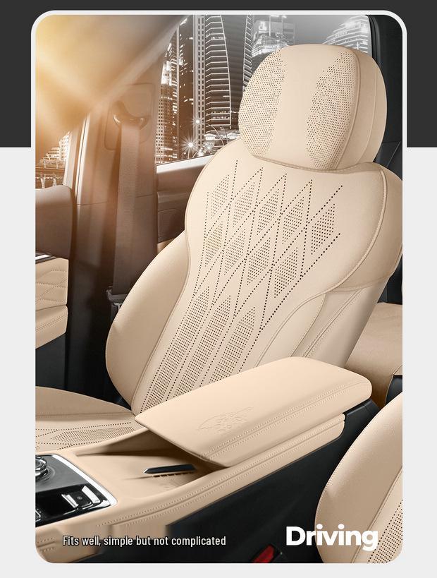 Geely Xingyue L Full Coverage Suede Seat Cushion – Ventilated & Breathable