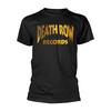 Death Row Records Λογότυπο Death Row Χρυσό Φύλλο T-Shirt Ανδρικό Unisex