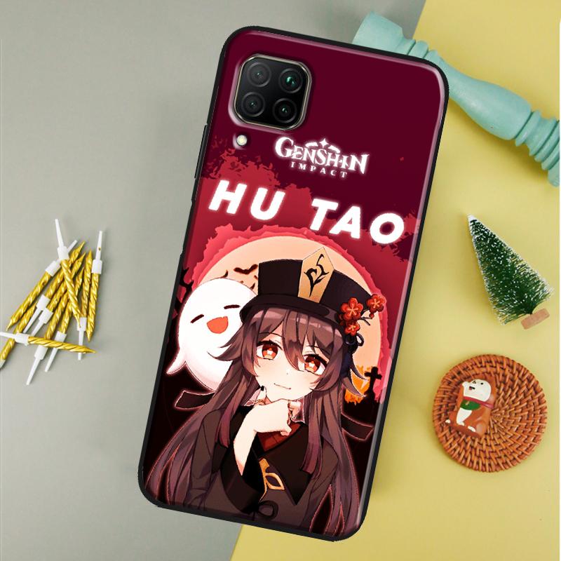 Hu Tao Genshin Impact For Huawei Nova 12i 11i 8i 12s 9 10 SE Y90 Y60 Y70 Y72 Y61 Y91 P20 P30 P40 Lite P60 Pro Case