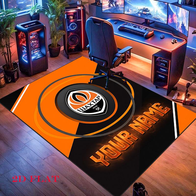 Custom Fc Shakhtar Donetsk Carpet Rug for Living Room Bedroom Home Sofa Decoration,Kids play Nonslip Floor Mat
