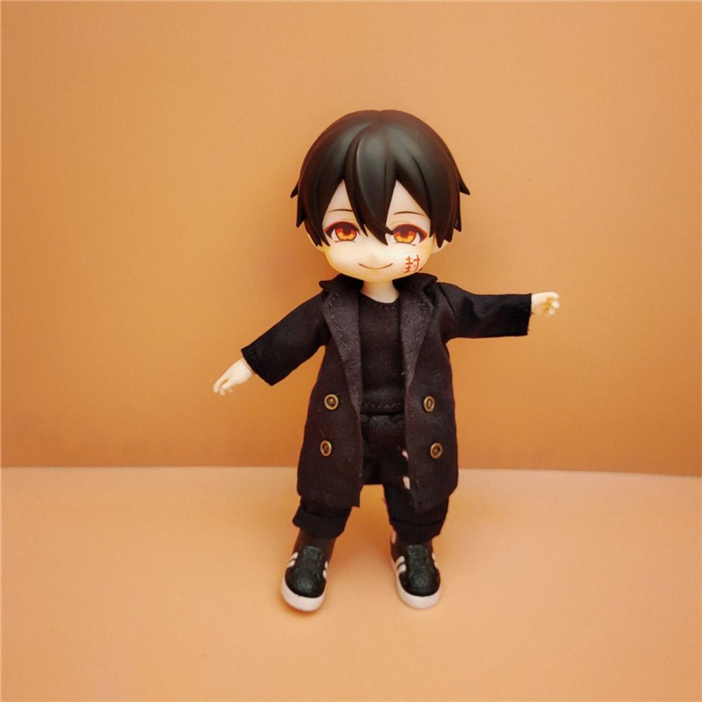 Long Coat OB11 Windbreaker Coat Warm Clothing Doll Clothes DIY Toy Doll Coat Jackets Kids Gift