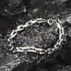 New Silver Color Stainless Steel Chain Bracelet For Men Hiphop Rock Link Braclet Bangle Gifts For Boyfriend Accessoires Homme