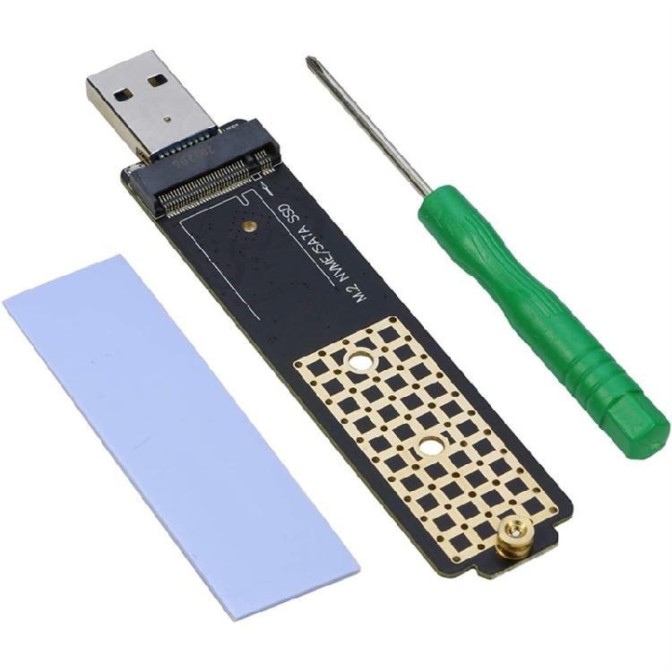 M.2 NVME USB 3.1 Adapter M-Key M.2 PCIe Hard Drive Converter Reader High Performance Expansion Card for 2242 2260 2280